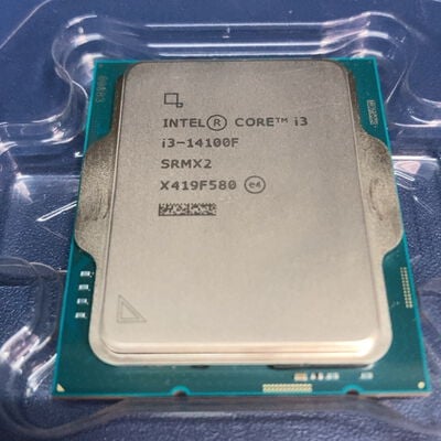 【前橋ｲﾝﾀｰｱｶﾏﾙ店】中古  INTEL Core i3 14100F (1700/3.5G/12M/C4/T8) 162956 