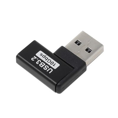 AINEX  U32AC-RFAD (USBアダプタ Aオス - Cメス 右L型 10Gbps) 