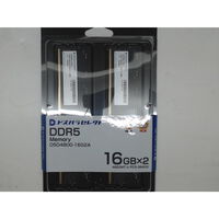 中古  ﾄﾞｽﾊﾟﾗｾﾚｸﾄ D5D4800-16G2A(DDR5 PC5-38400 16GBx2) 4540002376 