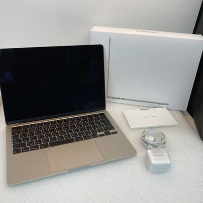 【京都店】中古  Apple MacBook Air 13インチ 2025 (M4 10CPU 10GPU/16GB/512GB) スターライト MW103J/A 1460029881 