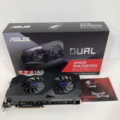 【神戸・三宮店】中古  ASUS DUAL-RX6700XT-12G (RX6700XT 12GB) 144975 