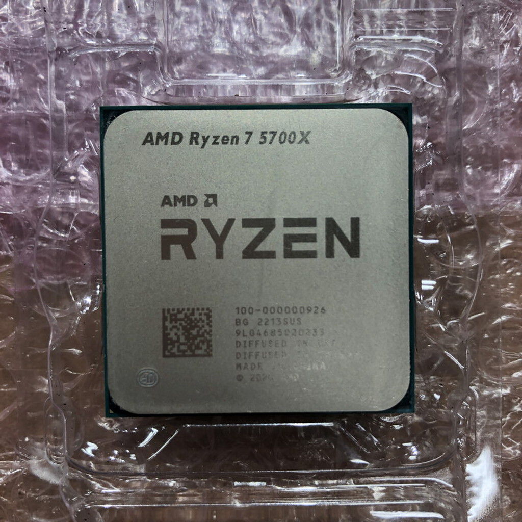 中古 AMD Ryzen 7 5700X (AM4/3.4GHz/36M/C8/T16/65W) 150182 （366161