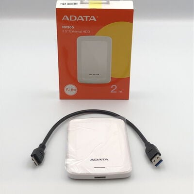 【甲府飯田店】中古  ADT AHV300-2TU31-CWH-DP (USB3.2 ﾎﾟｰﾀﾌﾞﾙHDD 2TB) 4720002847 