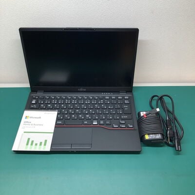 【津ラッツ店】中古  FUJITSU LIFEBOOK U6312/K (INTEL Core i5 1245U /16GB/SSD256GB/-/オンボード/13.3/1920x1080/Wi-Fi/WEBCAM/W11H64/MicrosoftOffice H&B 2024付) 181332 