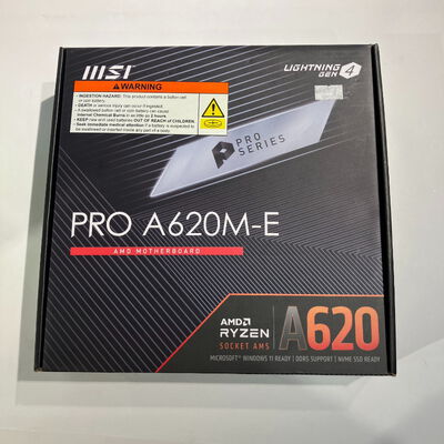【鹿児島店】中古  MSI PRO A620M-E (A620 AM5 mATX DDR5) 168311 