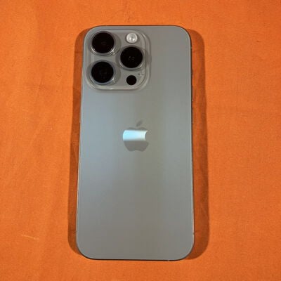 【なんば店】中古  【国内版SIMフリー】Apple iPhone15 Pro 6.1インチ 128GB ナチュラルチタニウム MTU93J/A 161194 