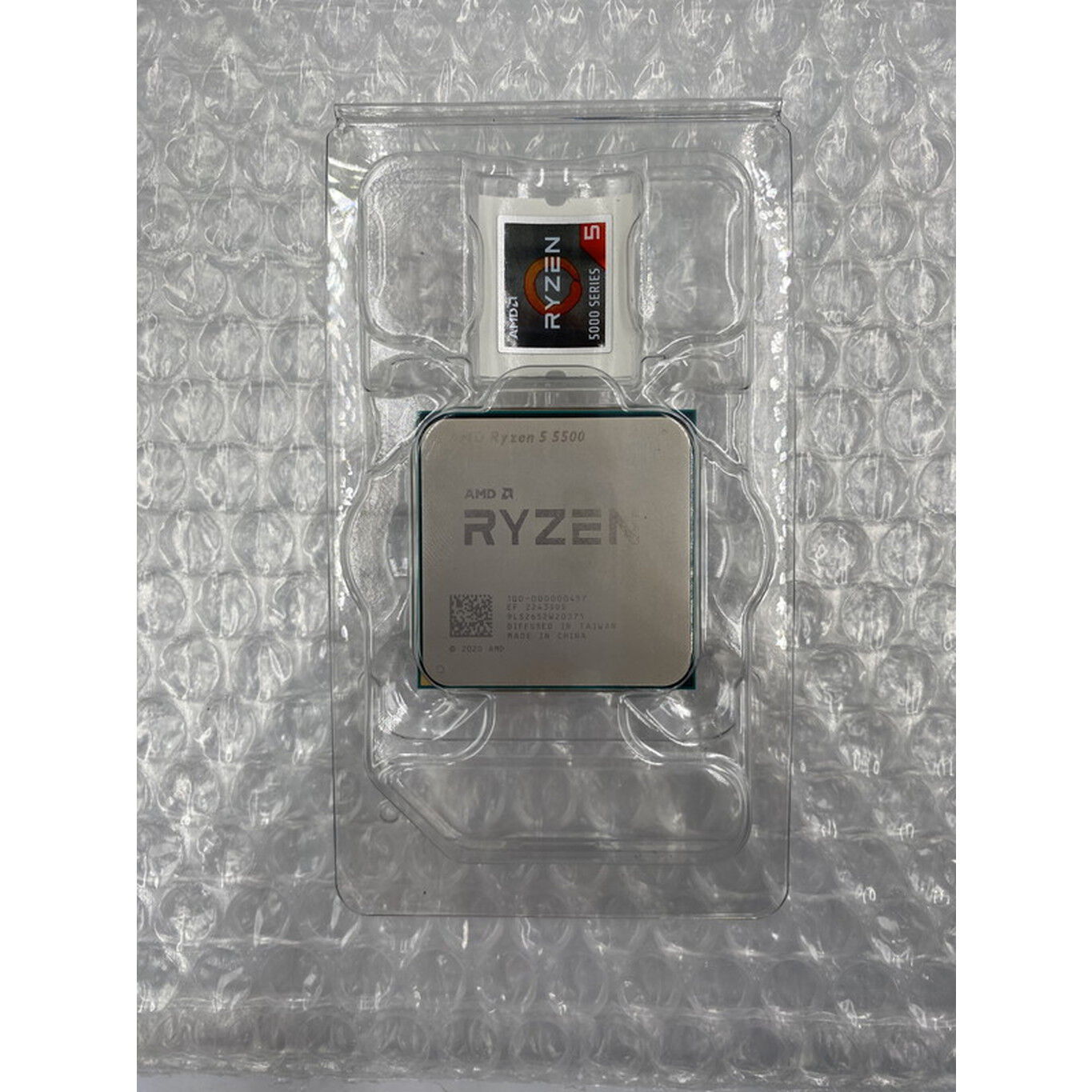 中古 AMD Ryzen 5 5500 (AM4/3.6GHz/19M/C6/T12/65W) 150184 （369040