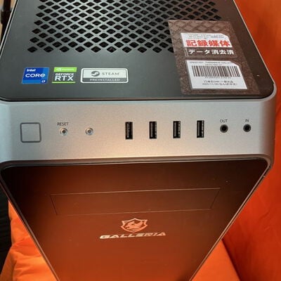 【なんば店】中古  THIRDWAVE GALLERIA XA7C-R37 (i7 12700/16GB/SSD1TB/RTX3070) 3280021821 