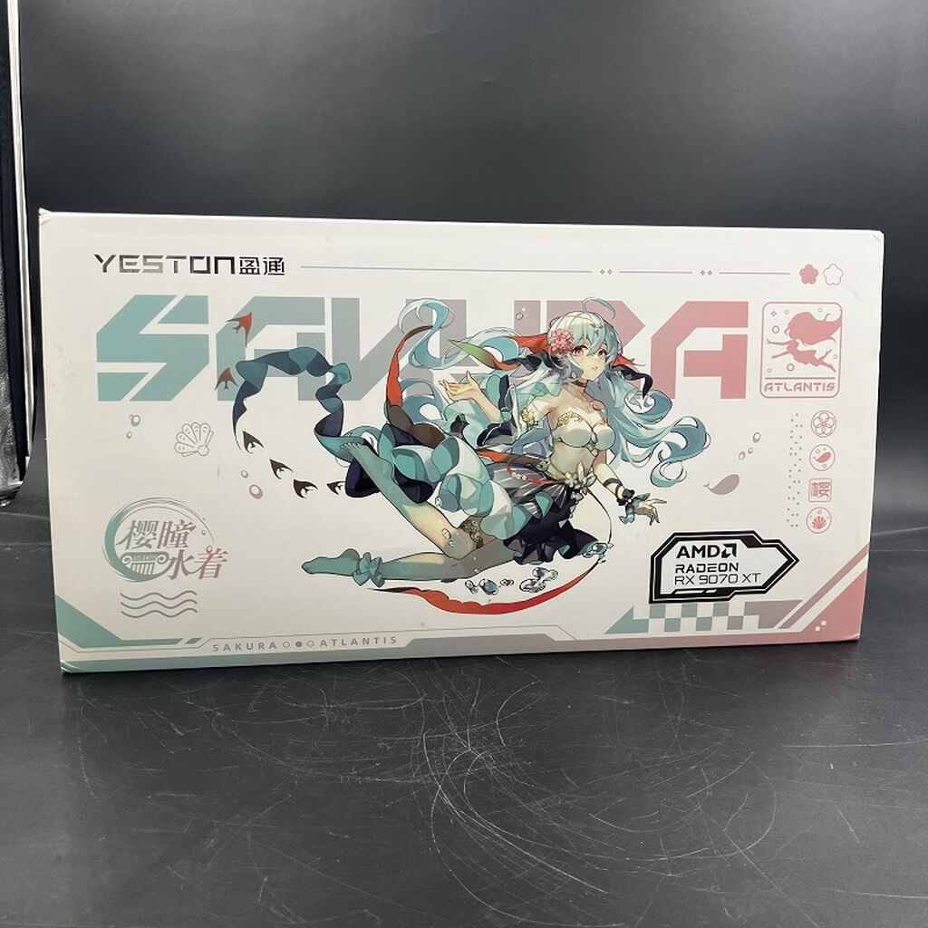 中古 Yeston Sakura Atlantis Radeon RX 9070 XT 16G 3120022974