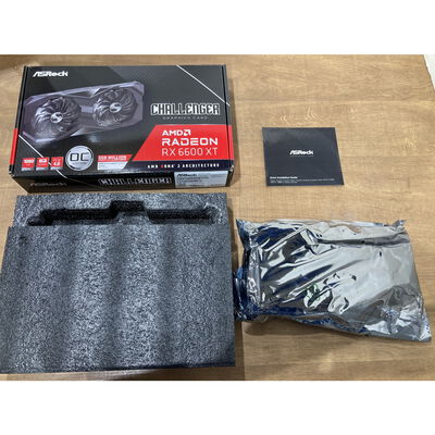 【富山本郷店】中古  ASRock Radeon RX6600XT Challenger D 8GB OC (RX6600XT 8GB) 146746 