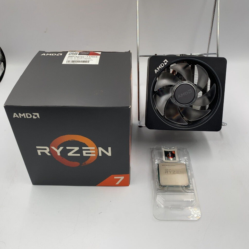 中古 AMD Ryzen 7 2700X (AM4/3.7/20M/C8/T16/105W) 137096 （401030