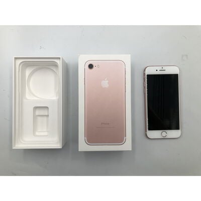 【水戸赤塚店】中古  【docomo】 iPhone7 4.7インチ 32GB (ローズゴールド) NNCJ2J/A アップル整備済製品 134870 