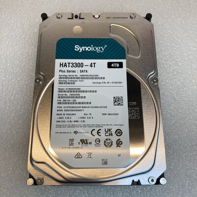【京都店】中古  Synology HAT3300-4T (SATA 4TB) 3180006837 