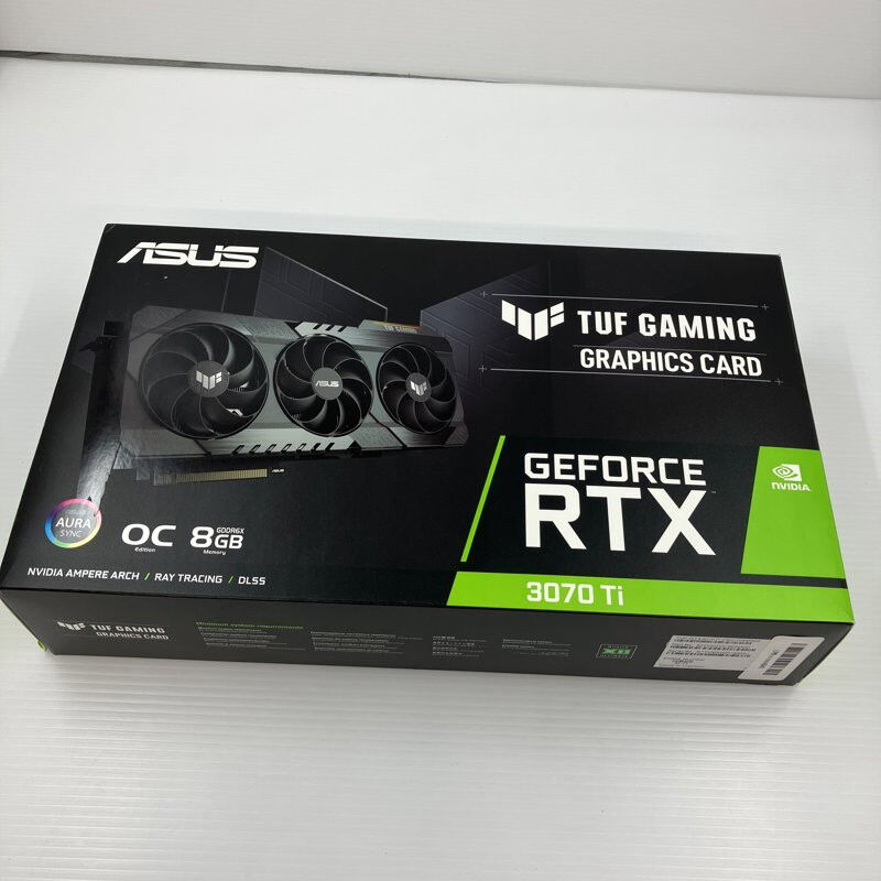 中古 ASUS TUF-RTX3070TI-O8G-GAMING (RTX3070Ti 8GB) 146268 （404141