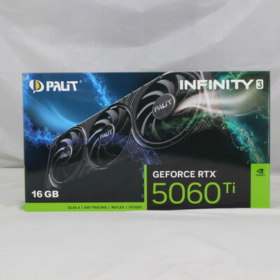 【通販センター】中古  Palit NE7506T019T1-GB2061S(RTX5060Ti Infinity3 16G) 178241 