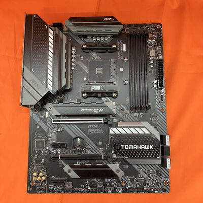 【なんば店】中古  【付属品欠品】 MSI MAG B550 TOMAHAWK (B550 AM4 ATX DDR4) 3480034805 