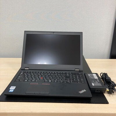 【静岡東瀬名店】中古  Lenovo ThinkPad P52　20MAS12700 (Core i7 8750H/16GB/SSD512GB/-/NVIDIA Quadro P1000 4GB/15.6ｲﾝﾁ/1920x1080/Wi-Fi/WEBCAM/W11H64) 176658 