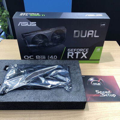 【甲府飯田店】中古  ASUS DUAL-RTX3060TI-O8GD6X (RTX3060Ti 8G GDR6X) 175523 