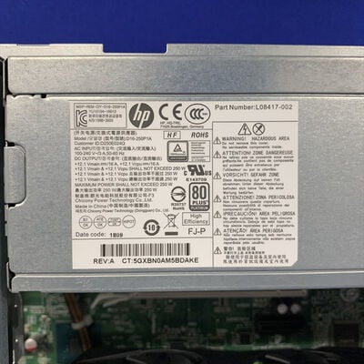 【横浜駅前店】中古  HP EliteDesk 800 G4 (RTX3050)  (Intel Core i5 8500 3.0GHz/16GB/SSD256GB/Mt/RTX3050/-/-/W11H64) 170912 
