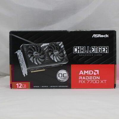 中古  ASRock RX7700XT CL 12GO RX7700XT Challenger OC (RX7700XT 12G) 179870 