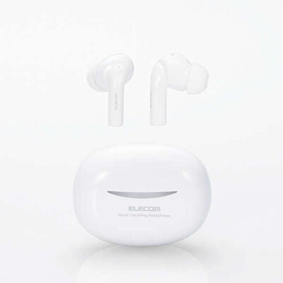 エレコム  LBT-TWS15WH2 (完全ワイヤレスBluetoothヘッドホン ホワイト) 