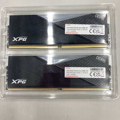 【熊本浜線店】中古  16GB 2枚組(合計32GB) PC5-44800/DDR5-5600 デスクトップ用 190887 