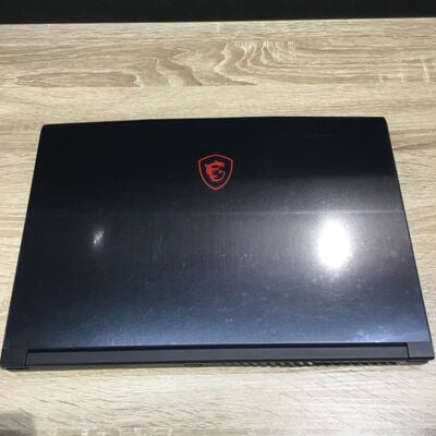 【松山環状枝松店】中古  MSI GF63 Thin 9SC(i7-9750H/16GB/SSD256GB+HDD1TB/なし/GTX1650 4GB/15.6/1920&times;1080/W11H) 4560001714 