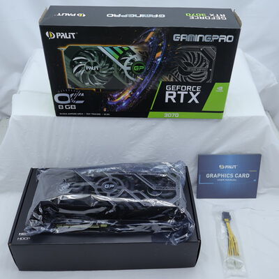 【通販センター】中古  Palit NE63070S19P2-1041A (RTX3070 GP OC 8G GDR6) 192424 