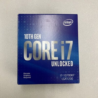 【新潟店】中古  INTEL Core i7 10700KF (1200/3.8G/16M/C8/16) 142716 