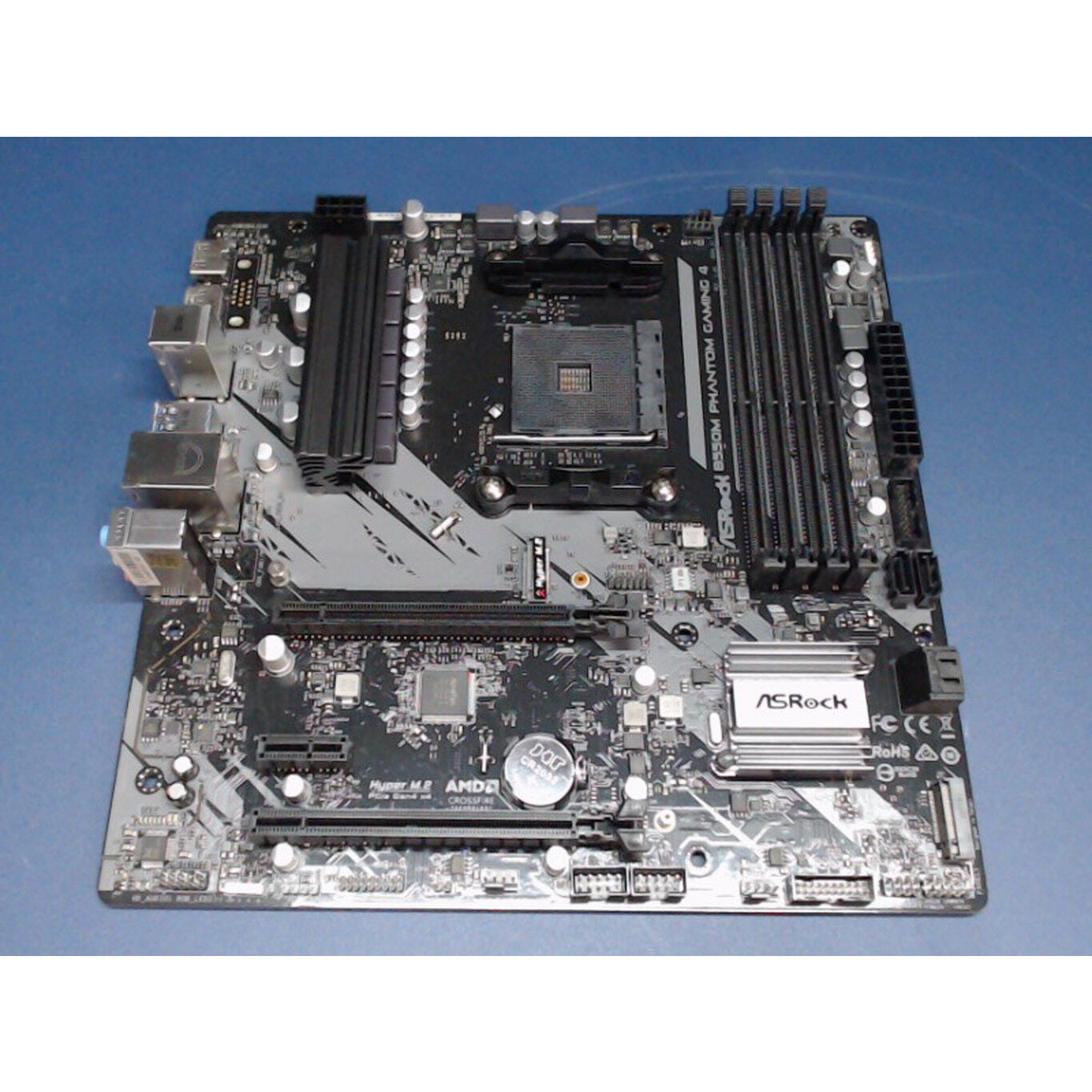 中古 ASRock B550M Phantom Gaming 4 (B550 AM4 mATX DDR4) 4540002496
