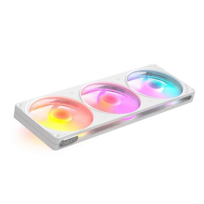 NZXT  F360 RGB Reverse V2 White RF-R236R-WF (360mm ARGB ホワイト リバースファン) 