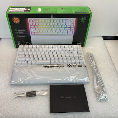 【京都店】中古  Razer BlackWidow V4 75% WHITE　EDITION 3180006680 