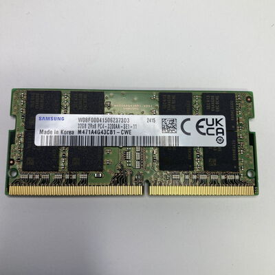 【札幌店】中古  DDR4 PC4-25600 32GB SODIMM ノート用 148255 