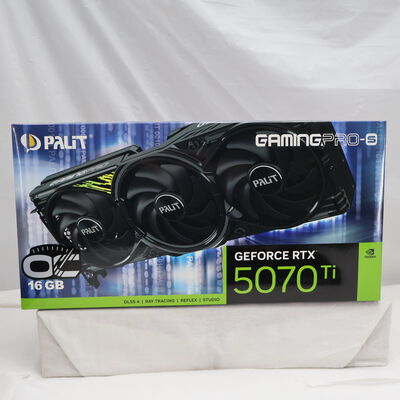 【通販センター】中古  Palit NE7507TS19T2-GB2031U (RTX5070Ti 16GB G-Pro-S OC) 188933 