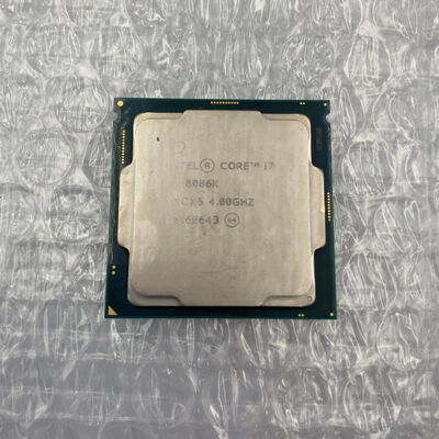 【座間相武台】中古  INTEL Core i7 8086K (1151/4.0GHz/12M/C6/T12) 138483 