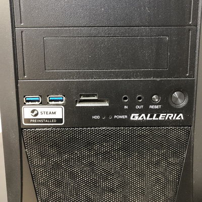 【長野稲里店】中古  GALLERIA XT(i7 9700KF/16GB/SSD500GB/HDD1TB+1TB/GTX1660 SUPER/W10H) 5110000767 