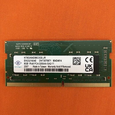 【なんば店】中古  DDR4 PC4-25600 8GB SODIMM ノート用 148256 