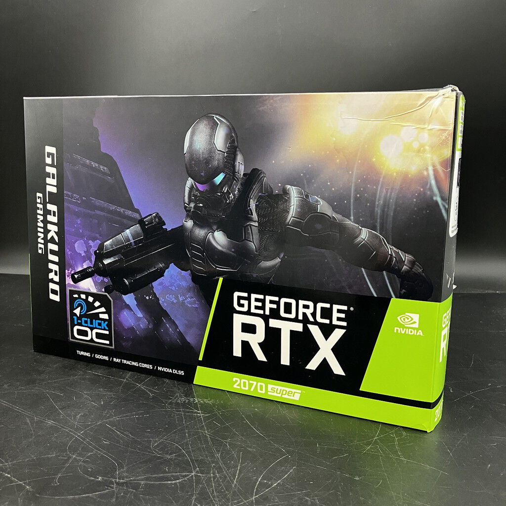 中古 玄人志向 GALAKURO GAMING GG-RTX2070SP-E8GB/DF