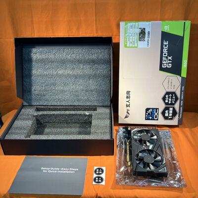 【なんば店】中古  玄人志向 GF-GTX1650D6-E4GB/DF3(GTX1650 4GB GDR6) 3280021784 