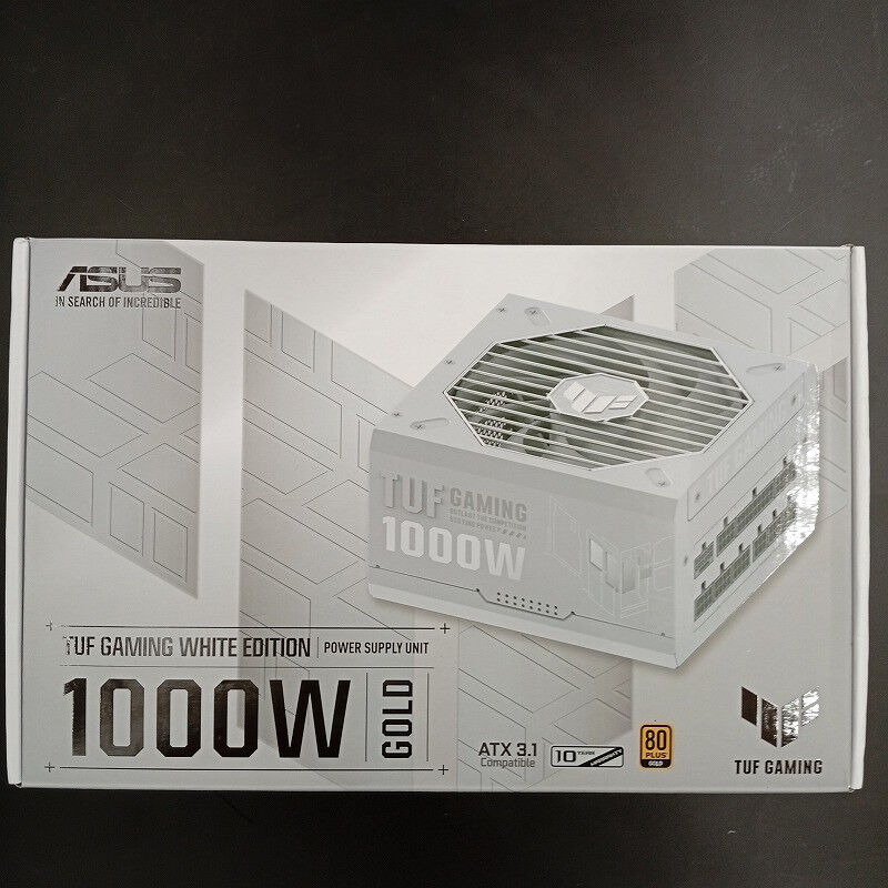 中古 ASUS TUF-GAMING-1000G-WHITE(ATX3.0 1000W 80+G P