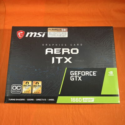 【なんば店】中古  MSI GeForce GTX 1660 SUPER AERO ITX OC (GTX1660 SUPER) 141207