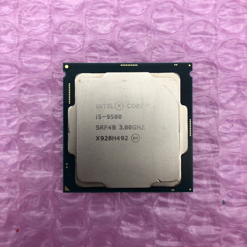 動作確認のみ！Core i5-9500 lga1200 動作確認済 CPU Intel Core i5-9500 - メルカリ