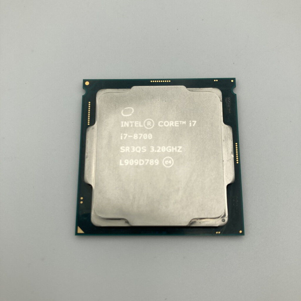 中古 INTEL Core i7 8700 (1151/3.20GHz/12M/C6/T12) 136198 （376830