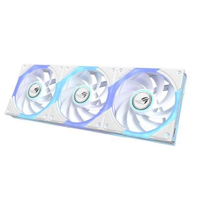 ASUS  ROG EURUX GR120 FAN ARGB REVERSE WHITE 3IN1 (120mm ホワイト リバースファン 3個パック) 