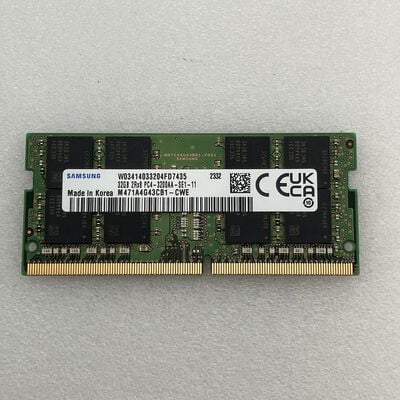 【新潟店】中古  DDR4 PC4-25600 32GB SODIMM ノート用 148255 