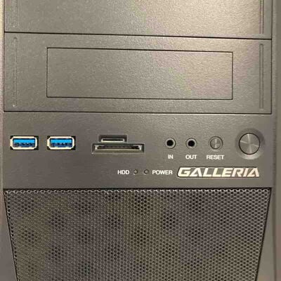【八王子店】中古  THIRDWAVE GALLERIA XF(i7 9700KF/16GB/SSD512GB/なし/RTX2070 SUPER 8GB/W10H) 180978 