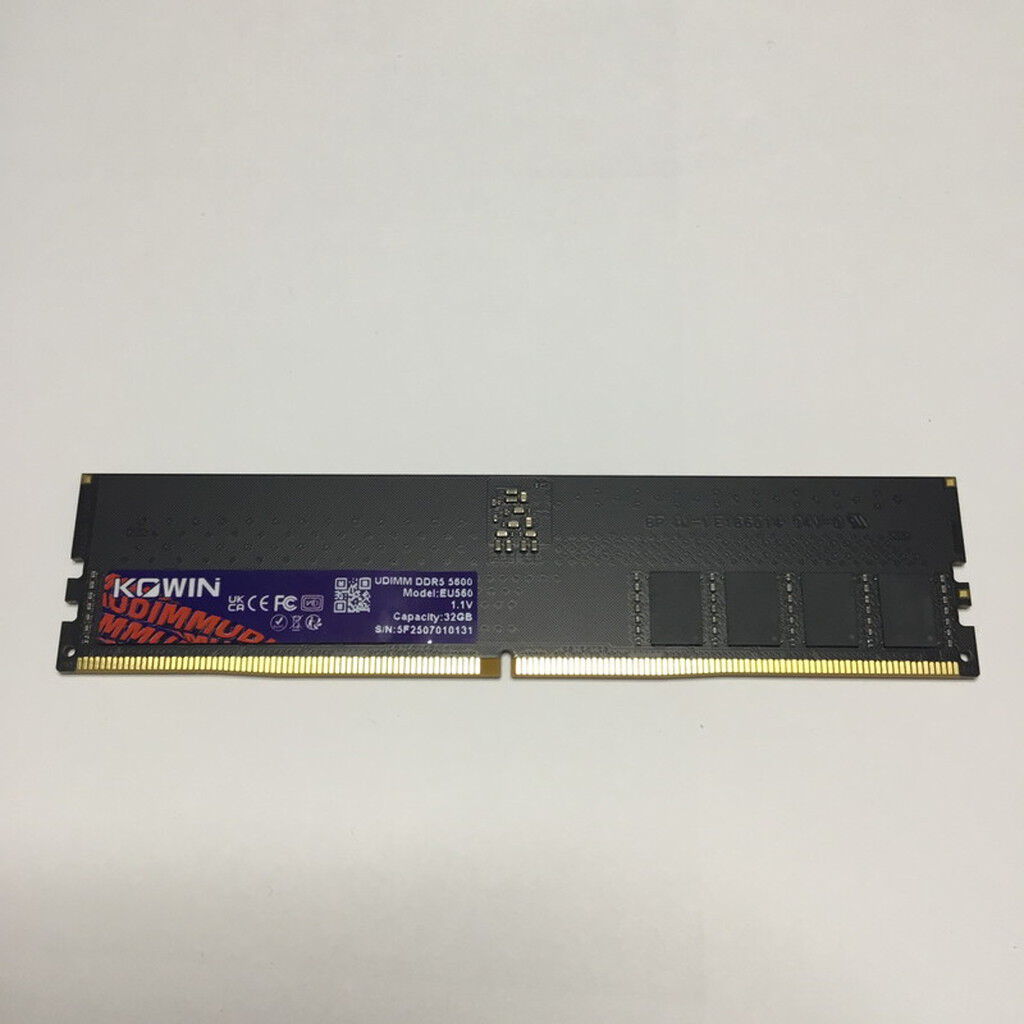 中古 KOWIN EU5600 UDIMM DDR5 5600(PC5-44800 32GB デスクトップ用