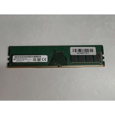 【前橋ｲﾝﾀｰｱｶﾏﾙ店】中古  Micron　MTA8ATF2G64AZ-3G2F1PC4-25600 16GB デスクトップ用(DDR4-3200)1枚 4540002234 