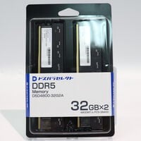 中古  ﾄﾞｽﾊﾟﾗｾﾚｸﾄ D5D4800-32G2A(DDR5 PC5-38400 32GBx2) 3210015147 
