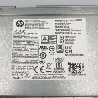 【甲府飯田店】中古  HP Elite SFF 600 G9 (i5 12500/16GB/SSD256GB/W11P) 4720003266 